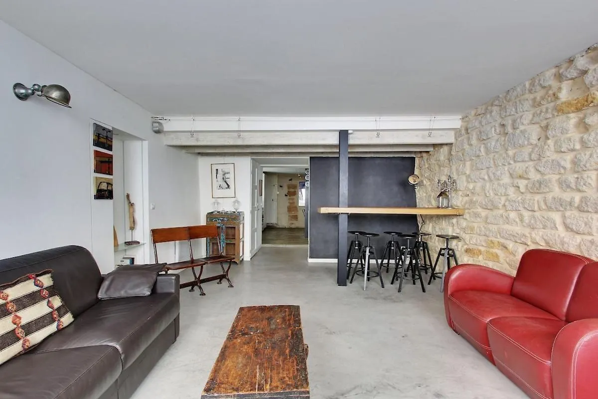 Large Duplex Le Marais Apartman Párizs